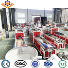 800 To 8500pcs/24h Artificial Stone Production Line Twin Screw Pvc Profile Stone Board Sheet Extrusion Line