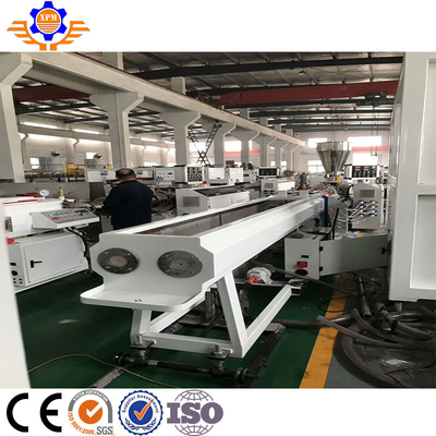 High Capacity Pipe Extrusion Machine , Double Strands PVC Pipe Making Machine